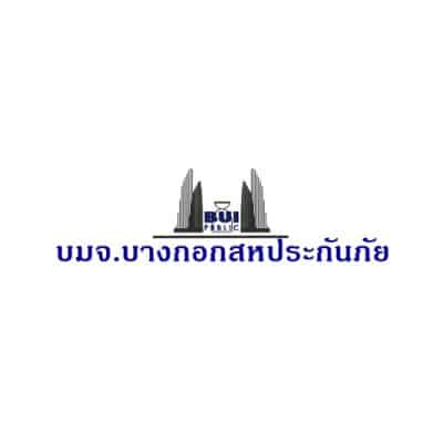 โลโก้ บมจ. บางกอกสหประกันภัย พร้อมข้อความภาษาไทย