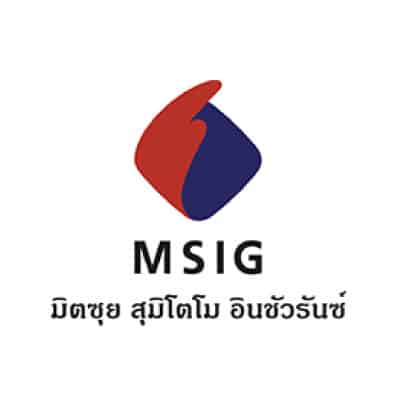 โลโก้ MSIG ภาษาไทย: มิตซุย สุมิโตโม อินชูแรนซ์