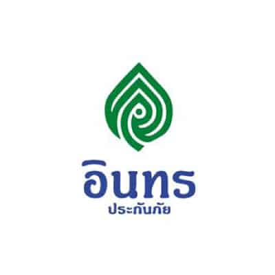 โลโก้ อินทร ประกันภัย สีเขียว